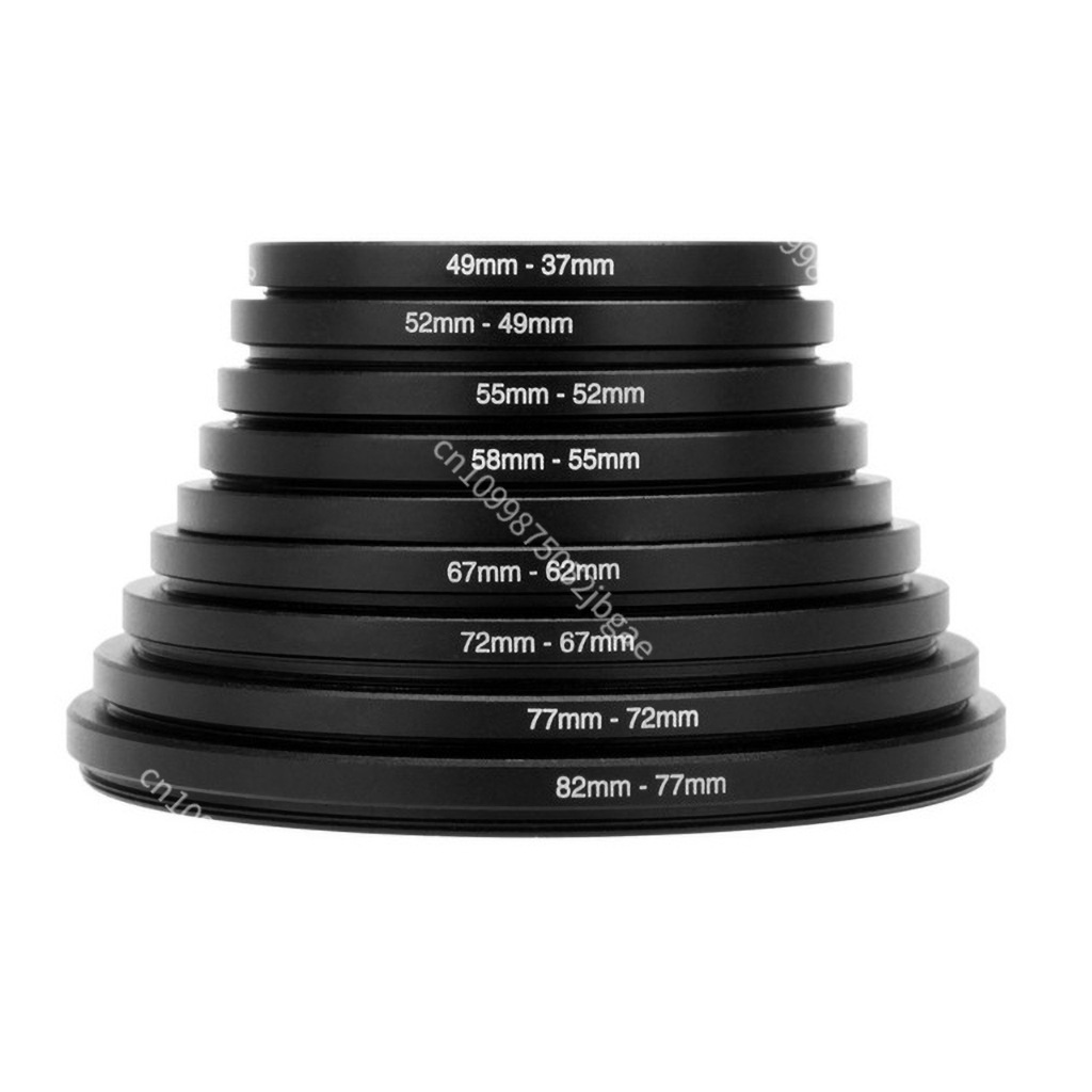 Lens Adapter Ring - マルチモデルデジタルアダプターリング マルチサイズレンズステップリング DSLR UVフィルターと偏光フィルターに対応 ステップアップ/ダウンアダプター