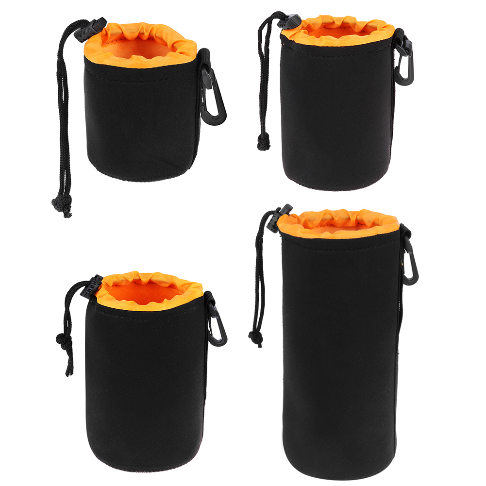 Camera Bag Waterproof - 防水ソフトネオプレンカメラレンズポーチバッグ巾着プロテクターケース