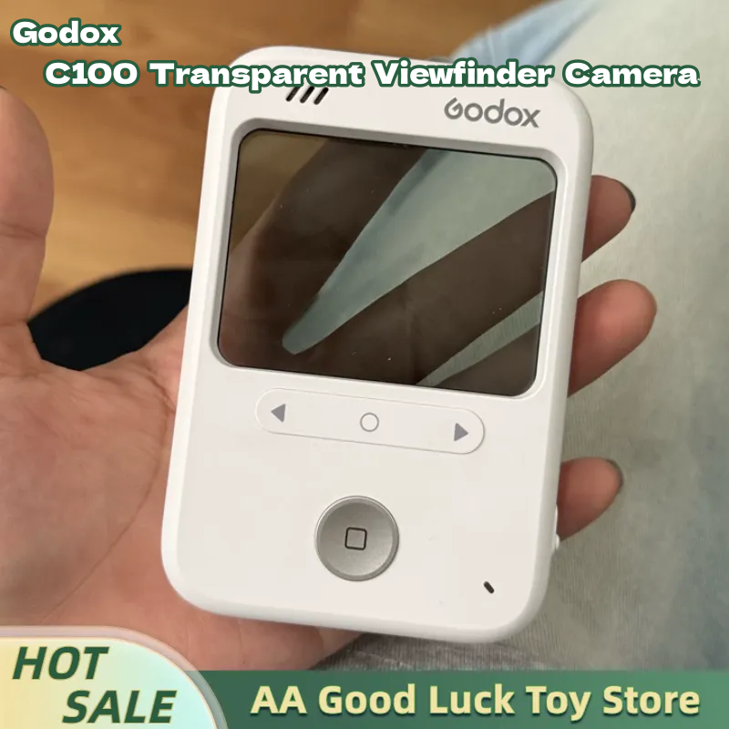Photography Video - Godox C100 ポータブル透明ビューファインダーカメラ 128G ミニCCDレトロカメラ アウトドアVlogビデオ撮影愛好家向け