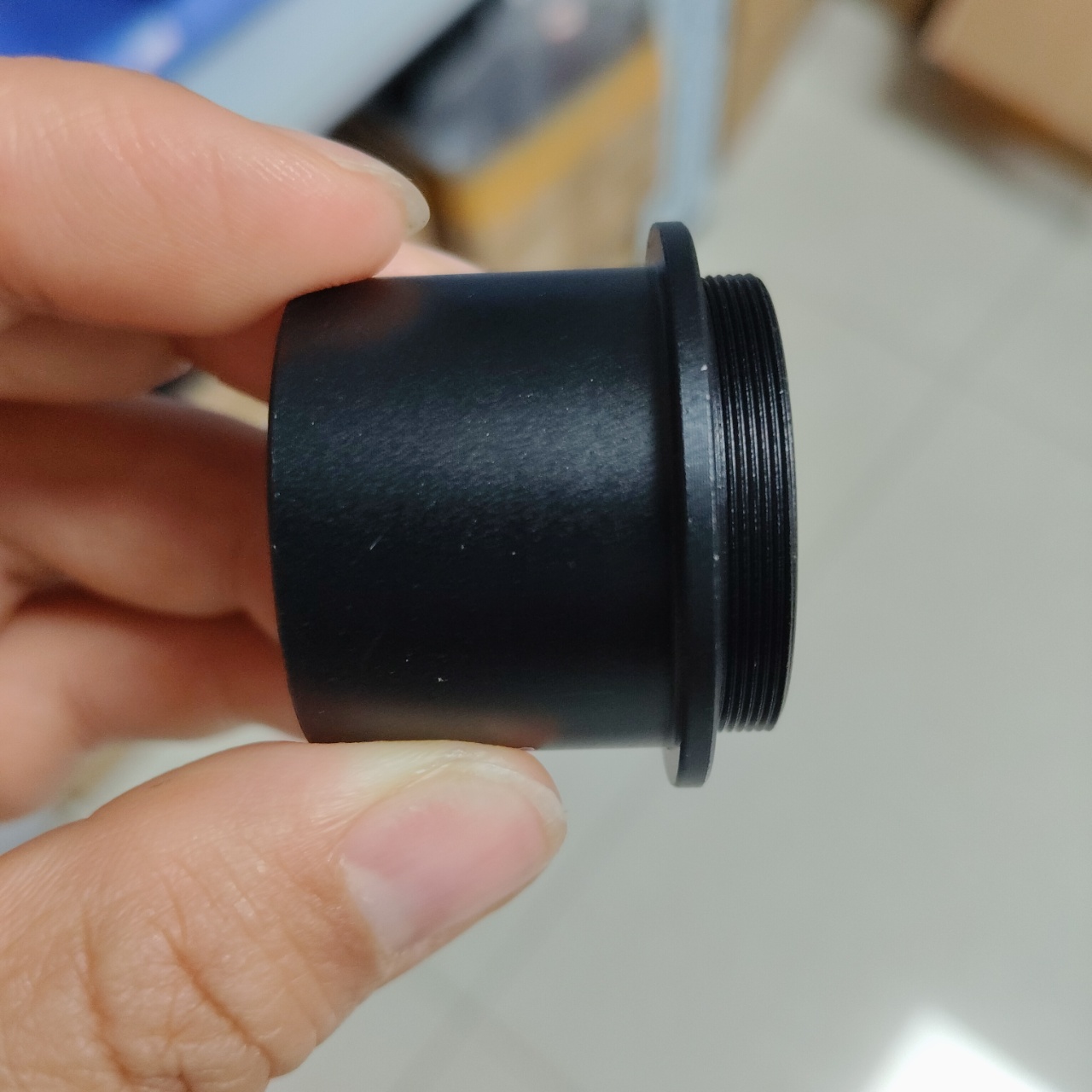 Lens Adapter Ring - 23.2/30mmからM28ネジアダプターへ M28x0.6望遠鏡接眼レンズバーローレンズを生物実体顕微鏡リングコネクターに変換