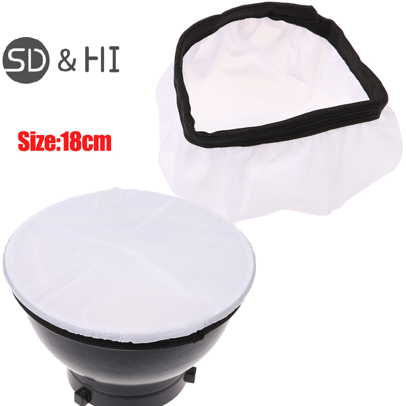 ソフトディフューザー生地,標準スタジオストロボ,18cm - Pop Up Flash Diffuser のレビューと価格