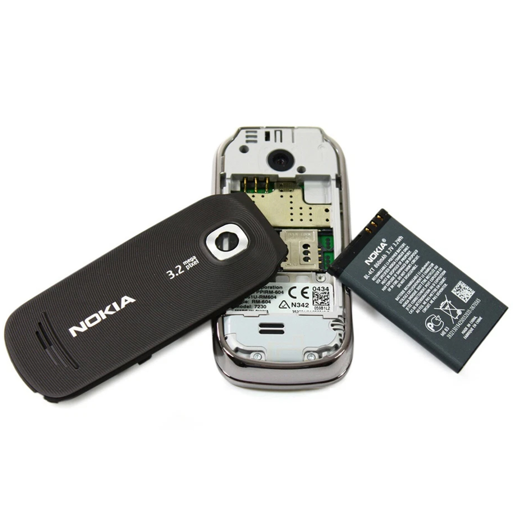 Nokia 7230 3G スライド式携帯電話 WCDMA  - Photography Videography のレビューと価格
