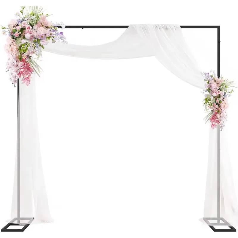 JMZスクエアメタルバックドロップスタンド、調節可能なウェデ - Backdrop Stand Kit のレビューと価格