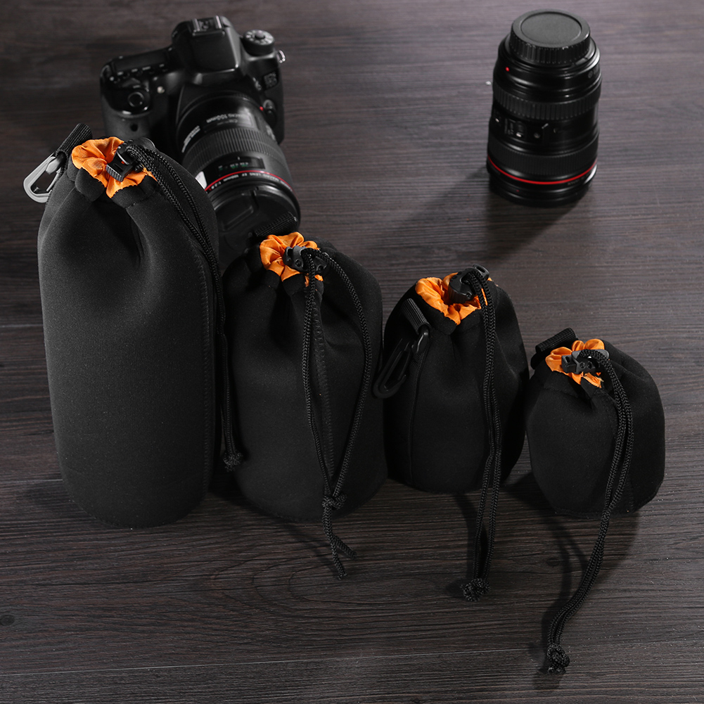 防水ソフトネオプレンカメラレンズポーチバッグ巾着プロテクター - Camera Bag Waterproof のレビューと価格