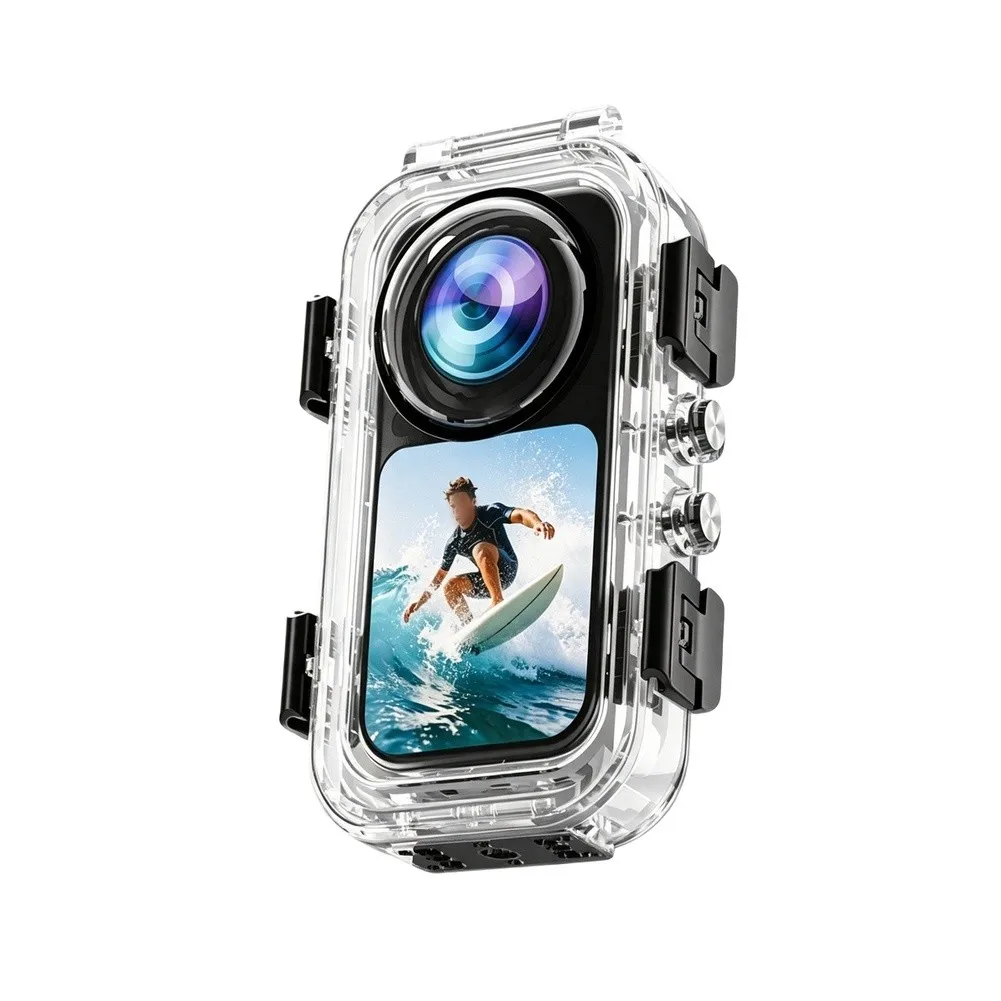 Insta360 X6カメラ用60M防水ダイブハウジングケー - Camera Bag Waterproof のレビューと価格