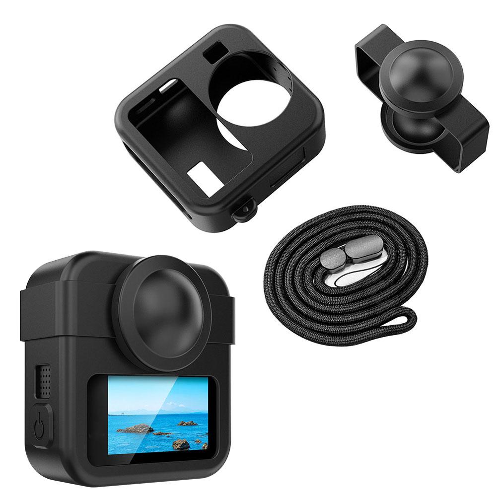 GoPro MAX 2 用シリコンケースキット 防水 360 - Camera Bag Waterproof のレビューと価格