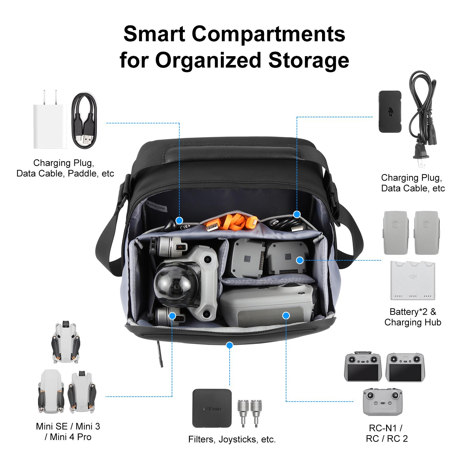 PULUZ 防水 PU 生地 ドローン収納バッグ 写真撮影カ - Camera Bag Waterproof のレビューと価格