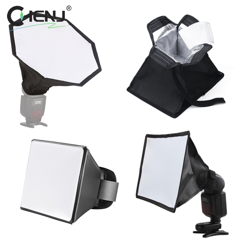 1 個折りたたみフラッシュディフューザーソフトボックスユニバ - Pop Up Flash Diffuser のレビューと価格