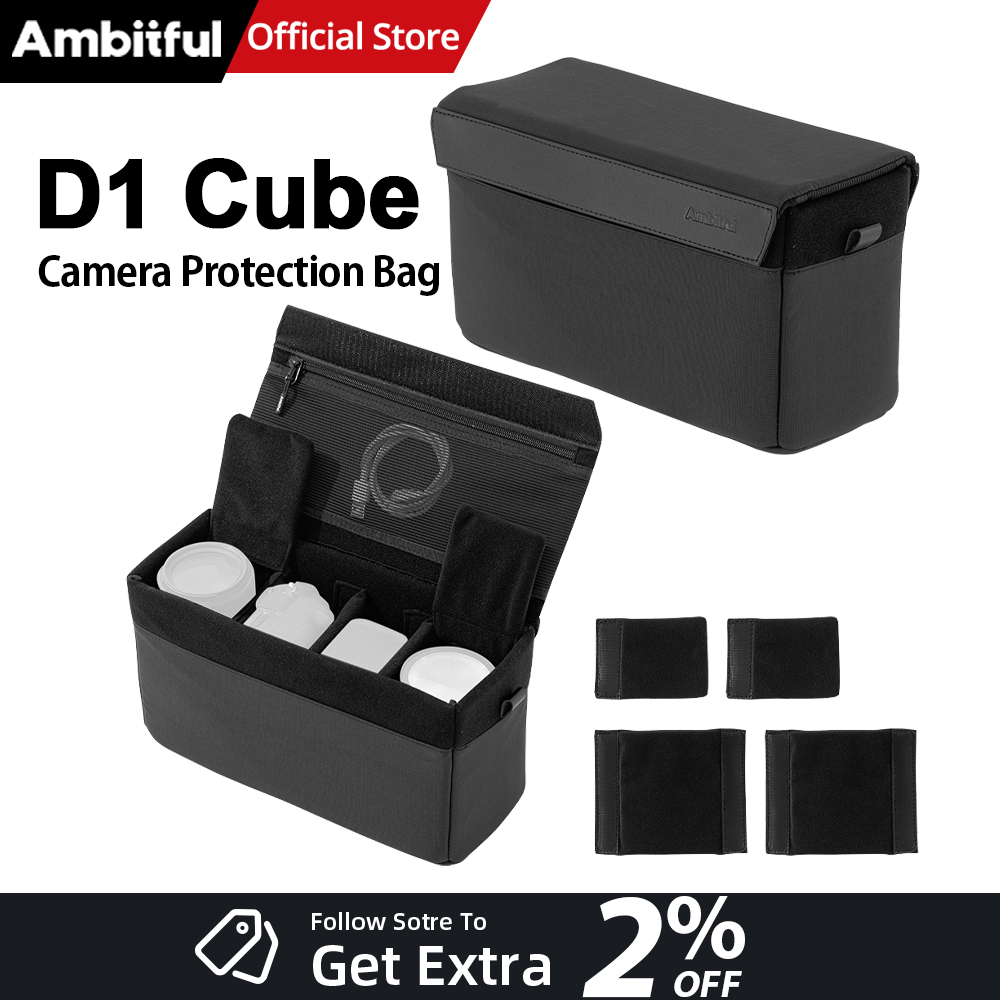 AMBITFUL D1 キューブ防水デジタル一眼レフカメラバ - Camera Bag Waterproof のレビューと価格