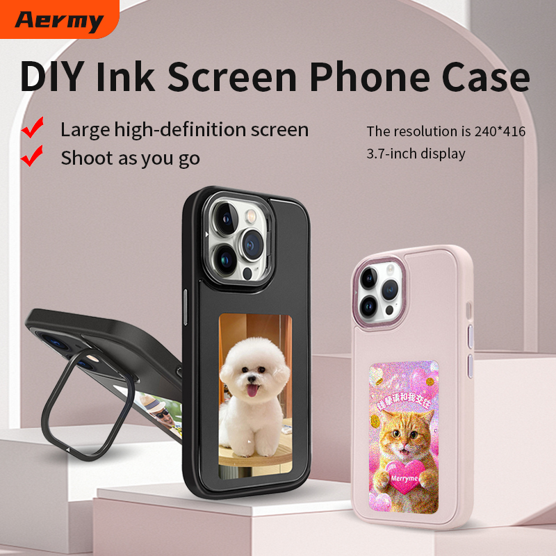 NFCスマートE-inkスマホケース DIY写真表示電子イン - Photography Grid のレビューと価格