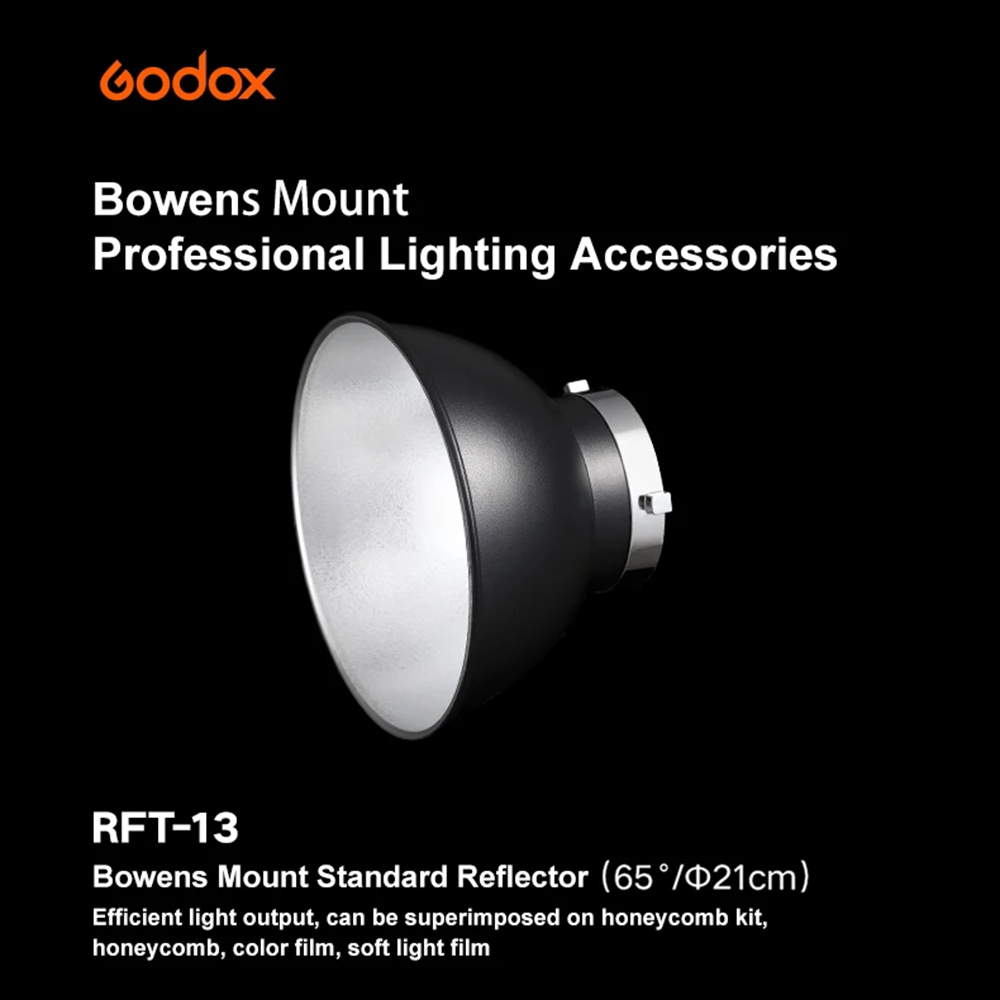 Godox ボーエンズマウント標準リフレクター RFT-13 - Photography Kit Pro のレビューと価格