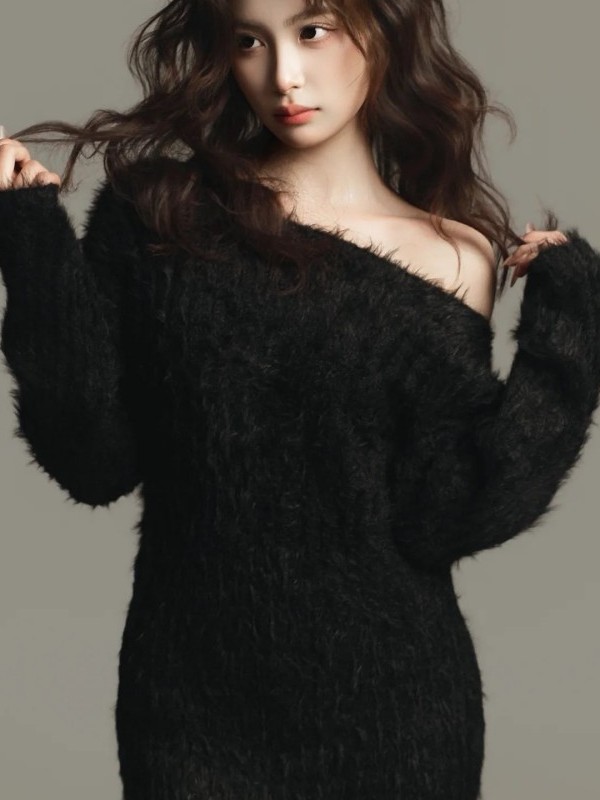 黒のポートレート写真用衣装 ワンショルダー 韓国風 スタジオ - Photography Studio のレビューと価格