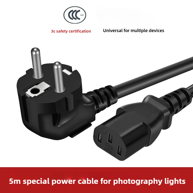 5 メートル EU 米国英国電源ケーブル三相電源コード延長コ - Photography Uk のレビューと価格