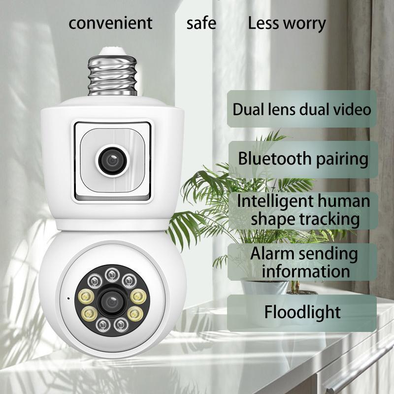 8MP E27 電球 WiFi カメラ 4K デュアルレンズ - Photography Grid のレビューと価格