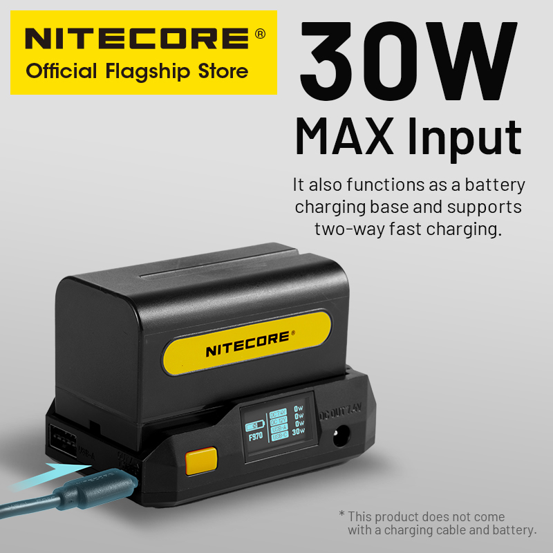 NITECORE BAP10 NP-F バッテリーアダプター - Photography Videography のレビューと価格