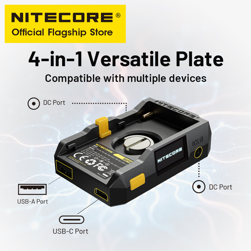 NITECORE BAP10 NP-F バッテリーアダプター - Photography Videography のレビューと価格