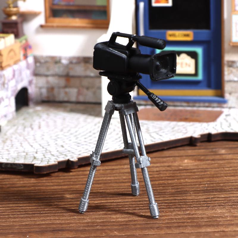 ミニビデオカメラ三脚モデル 1:12 スケールドールハウス写 - Photography Video のレビューと価格