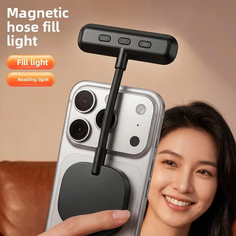 磁気式携帯電話用フィルライト、3色ポータブルミニハンドヘルド - Photography Video のレビューと価格