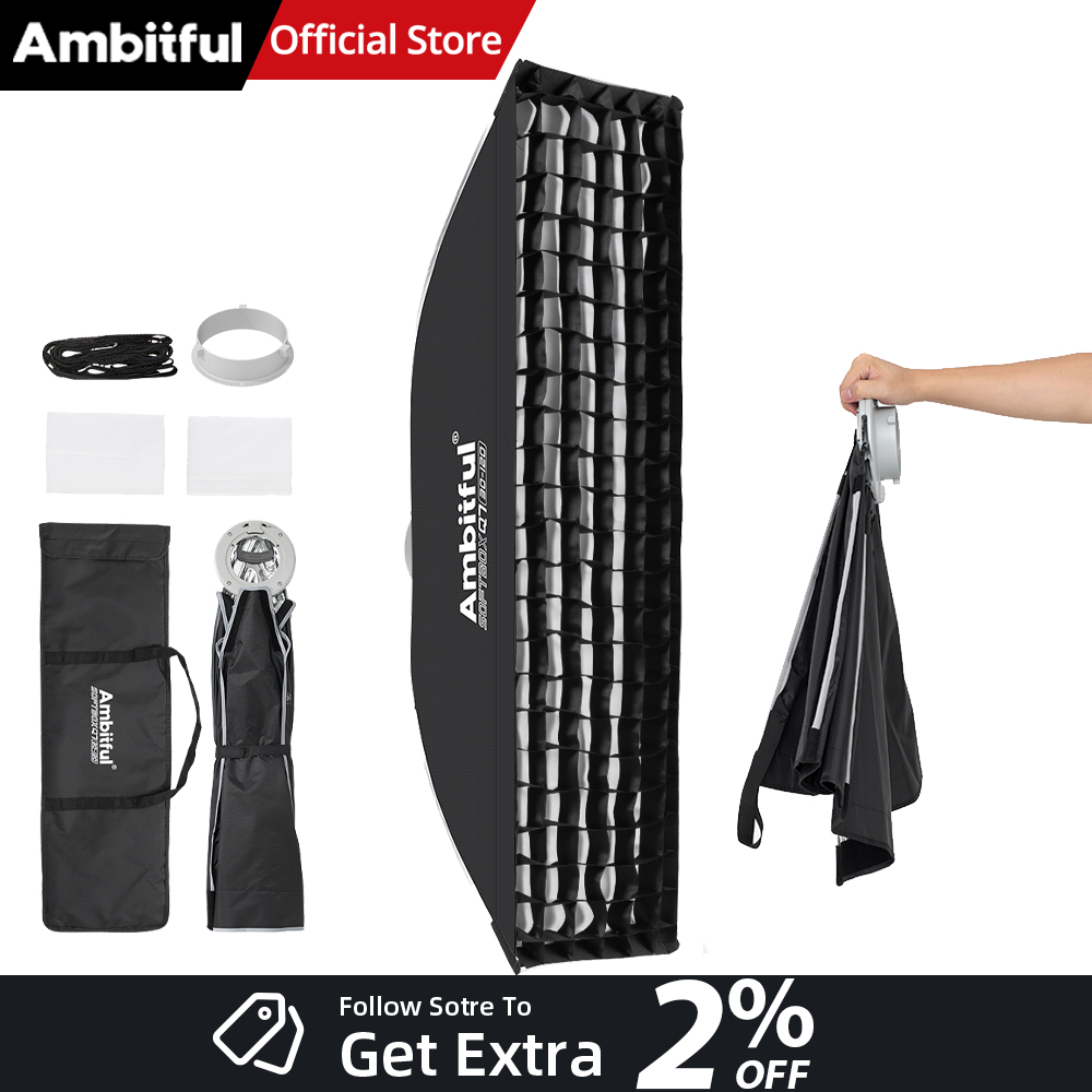AMBITFUL Q7-II 30*120cm ボーエンズマ - Photography Grid のレビューと価格