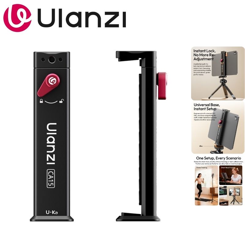 Ulanzi CA15 ワンロックタブレットクランプ コール - Photography Kit Pro のレビューと価格