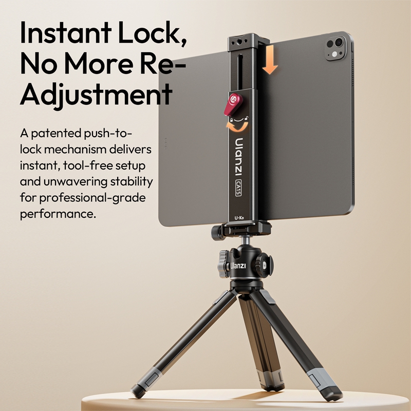 Ulanzi CA15 ワンロックタブレットクランプ コール - Photography Kit Pro のレビューと価格