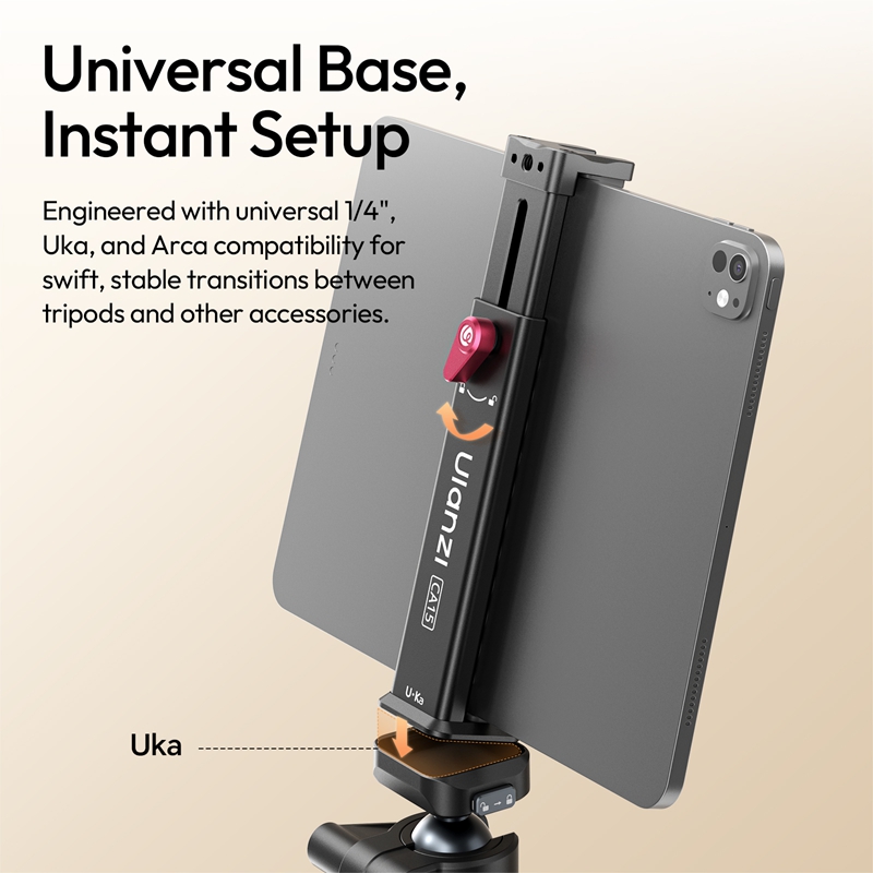 Ulanzi CA15 ワンロックタブレットクランプ コール - Photography Kit Pro のレビューと価格