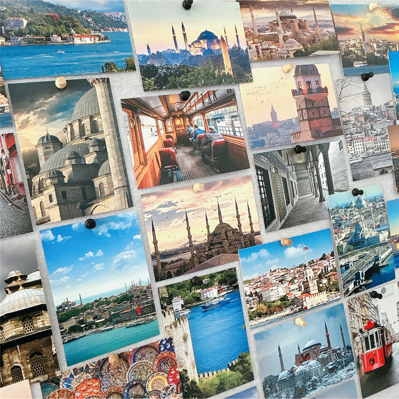 30 個 10x14 センチメートル旅行風景写真ポストカード - Photography Video のレビューと価格