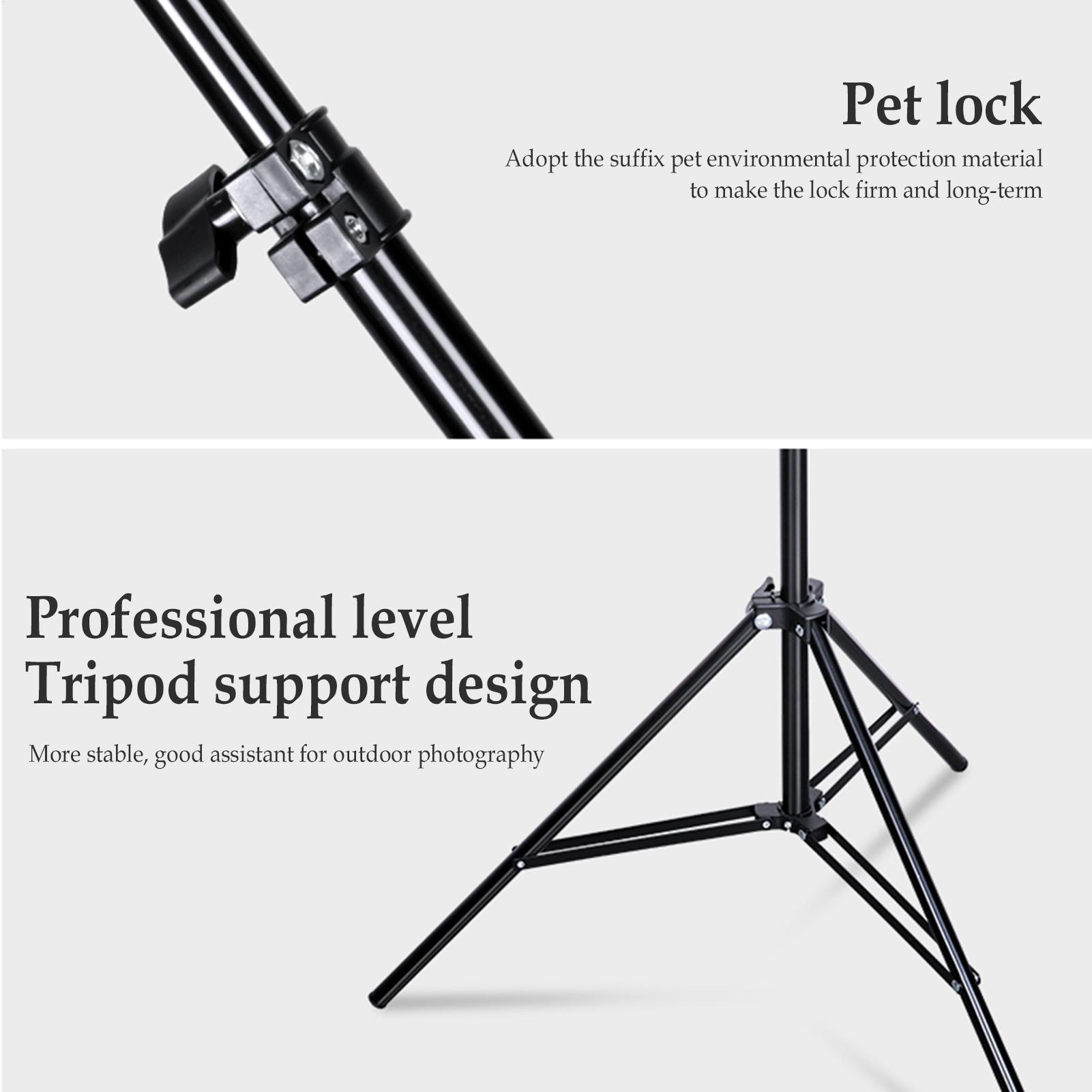 2m キャンプライトスタンド折りたたみ伸縮三脚調節可能な軽量 - Photography Kit Pro のレビューと価格